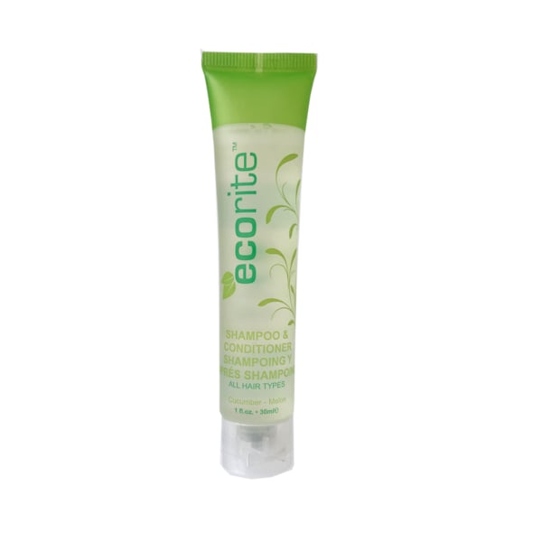 Ecorite 2-in-1 Shampoo, 30ml Tube w/Flip Top Cap, Cucumber and Melon, PK 288 HA-ER-008 - main